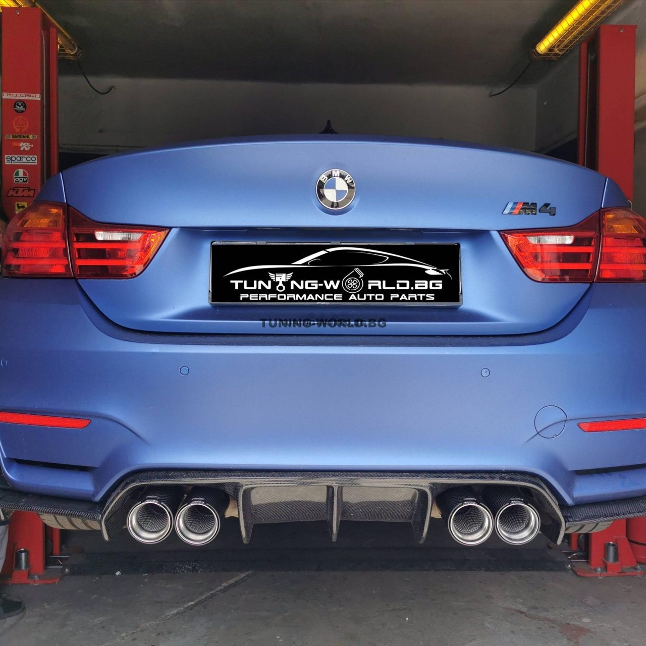 BMW M спортни накрайници за генерация ауспух Akrapovic M4 Power M3 RS
