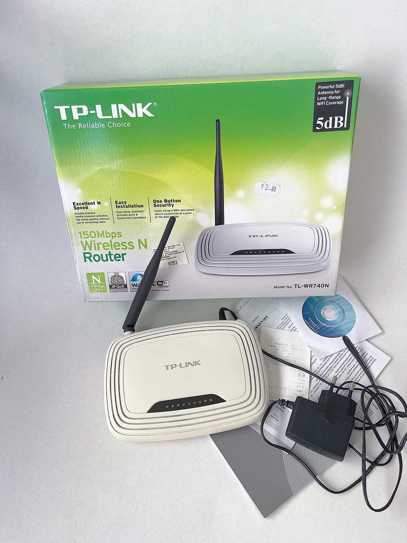 Рутер TP LINK WR740N 150 mbps