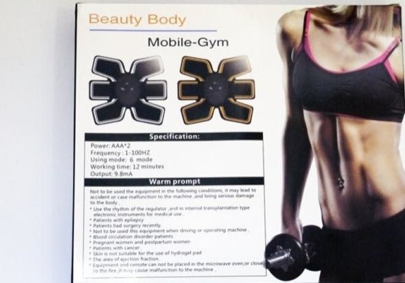 Фитнес-колан за електростимулация 6-Pack EMS TV482