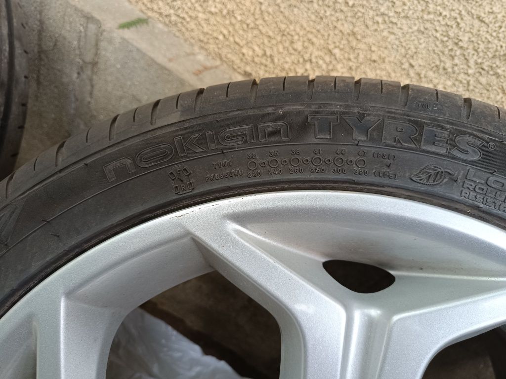 Jante Ford 17" 4x108 cu cauciucuri vara