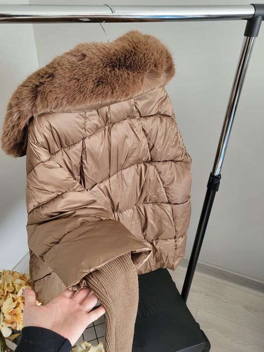 Уникално яке с пух