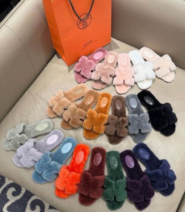 Hermes дамски чехли 38ми номер