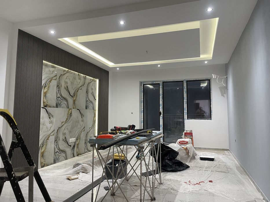 Строителни ремонти,баня, шпакловка,боя,гранитогрес, гипскартон,мазилки