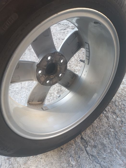 17"Vw Corvara Оригинални 6.5ж ет42 Golf Passat Jetta Tiguan Touran Гум