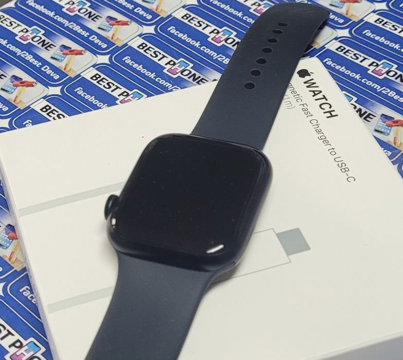 Apple Watch Seria 9 45mm ca nou 99% Baterie 6Luni Garantie Magazin