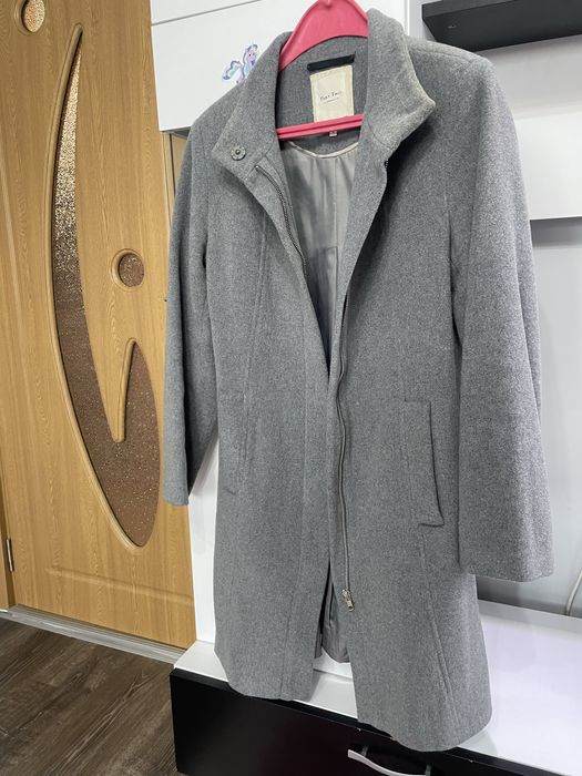 Дамско вълнено палто