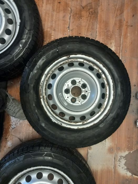 Jante vito r16 5x112 et 60 anvelope de iarna 205 65 16 C