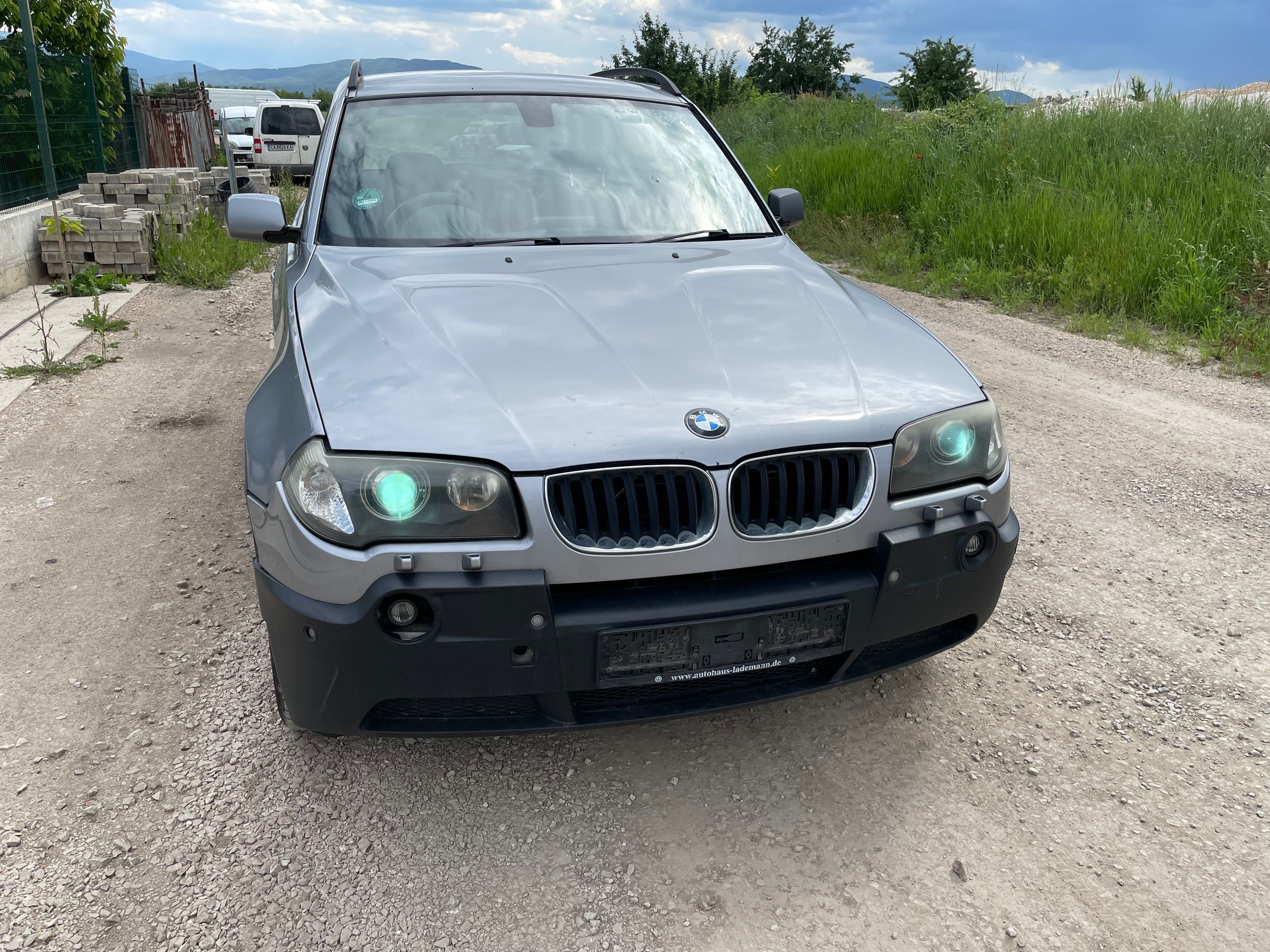 БМВ х3 е83 3.0sd 286 коня Bi turbo НА ЧАСТИ