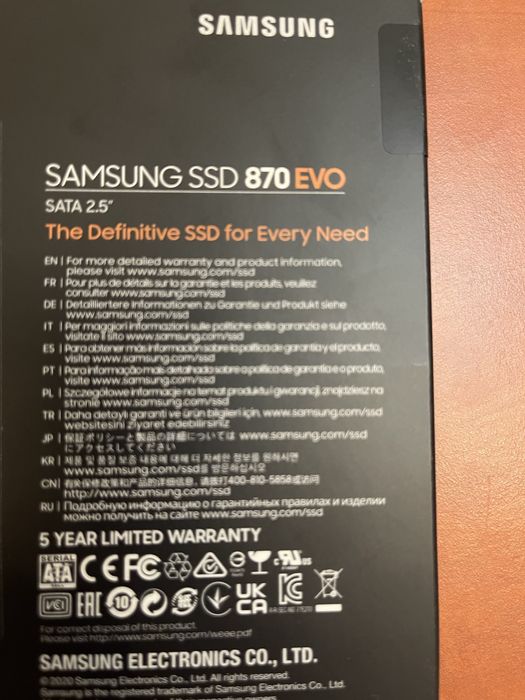 SSD Samsung Evo 1 Tb nou Sigilat