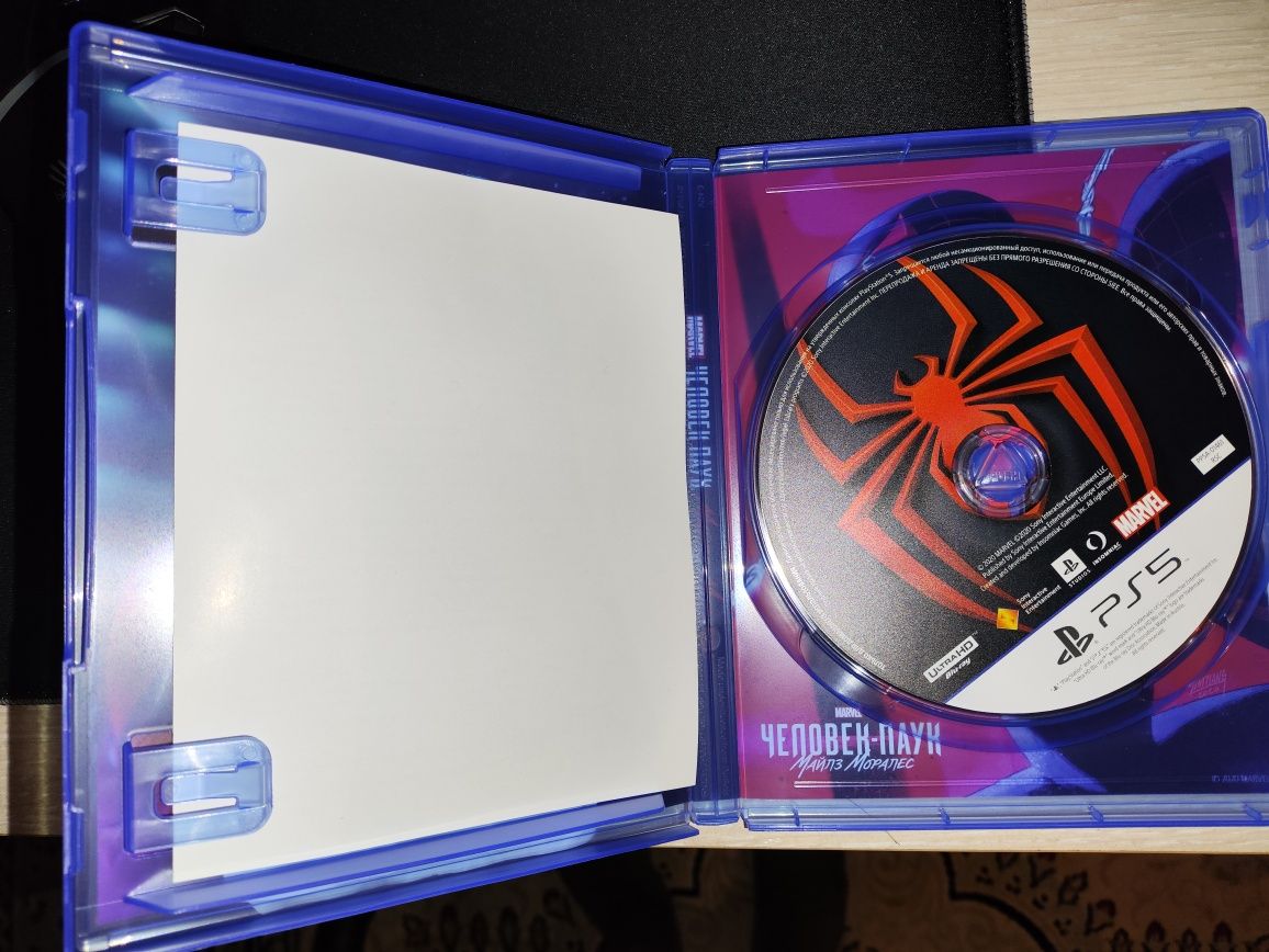 Playstation 5 Game, игры на ps5. Spider-man Майлз Моралеc