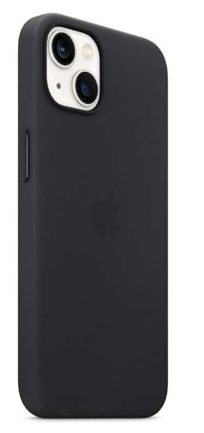 Husa de protectie Apple iPhone 13 Leather Case MagSafe Midnight