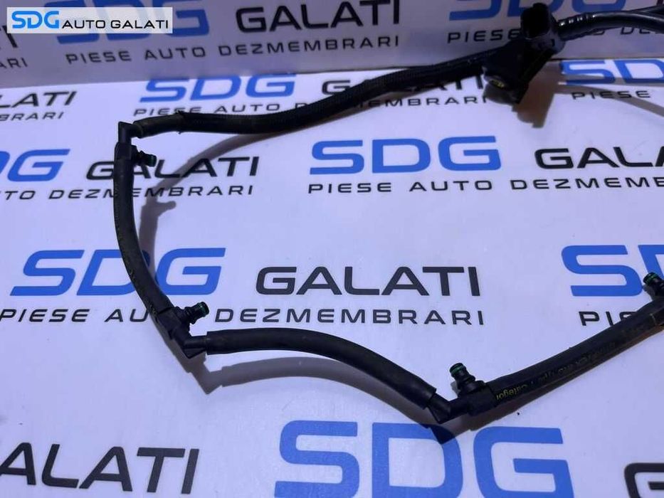 Rampa Retur Injectoare cu Senzor Presiune Combustibil Motorina Peugeot 406 2.0 HDI 1998 - 2004 sdgr2