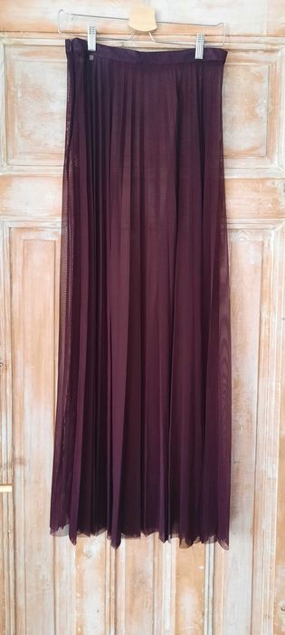 Прозрачна макси пола