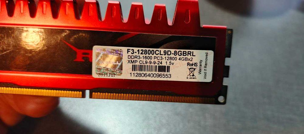 Комплект : Z97-PK ECS/DDR3+Core i3 4130+ ОЗУ G Skill Ripjaws 8GB (4+4)