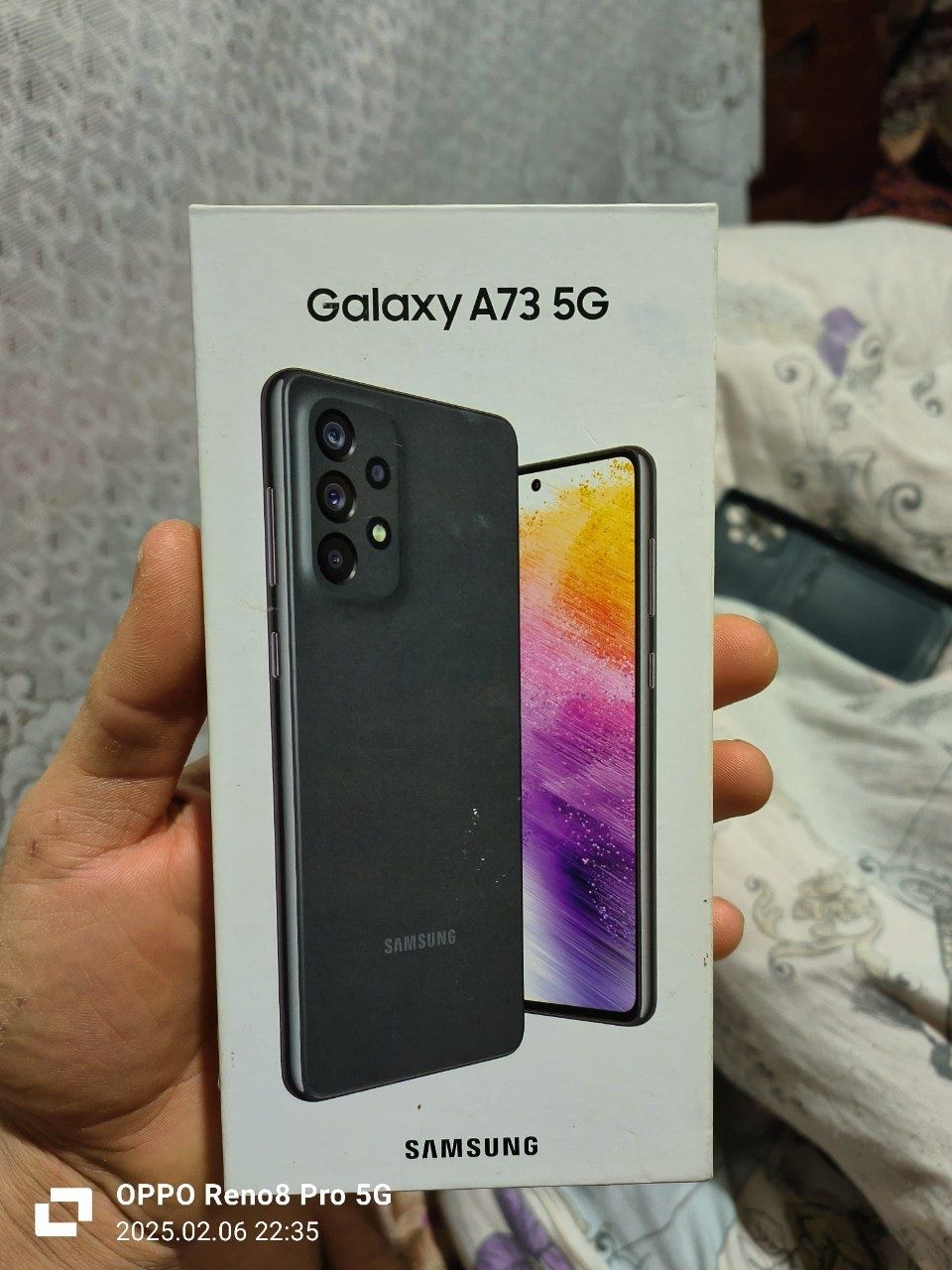 Samsung a73  8/256 sotiladi usta ko'rmagan telefon 1 qo'l narxi 200$