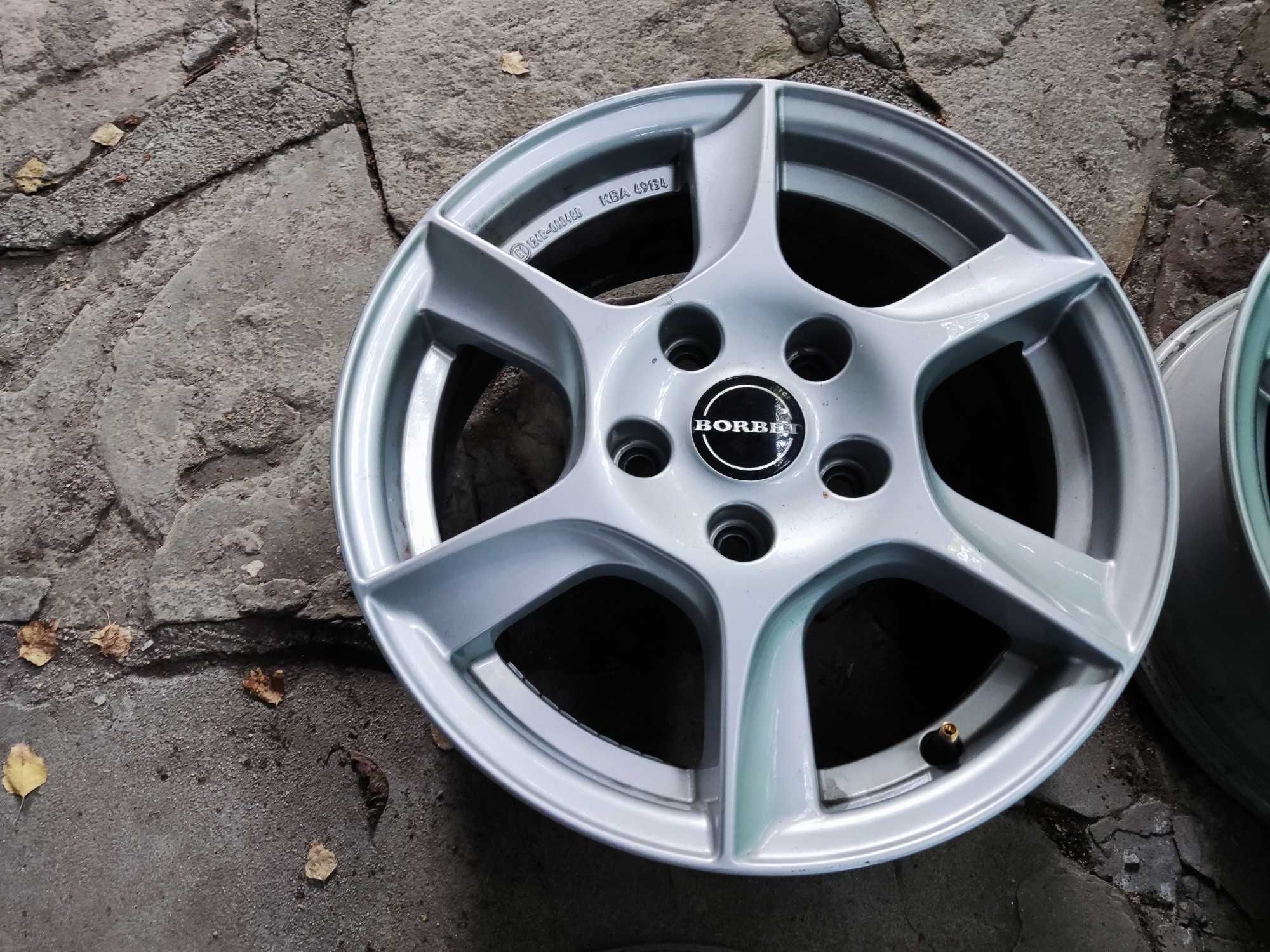 15 цола 5х112 Borbet - Ауди , Шкода , Сеат , Фолксваген 5х112 VW Skoda