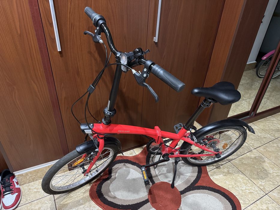 Bicicleta pliabila Oxylane 20” pentru femei