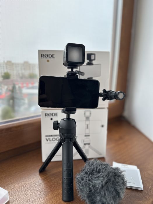 Rode Vlogger Kit / kit de vlogging cu microfon Rode VLOGVMML USB-C