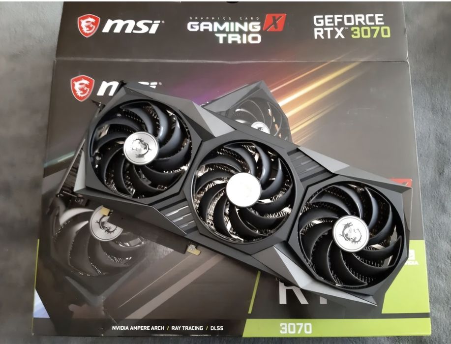 Видеокарта MSI RTX 3070 Gaming X Trio