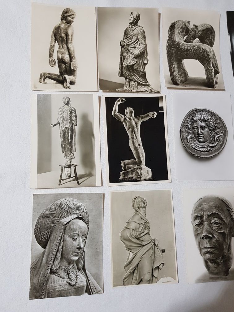 Lot carti postale vechi,de colectie, Germania, sculpturi,opere de arta