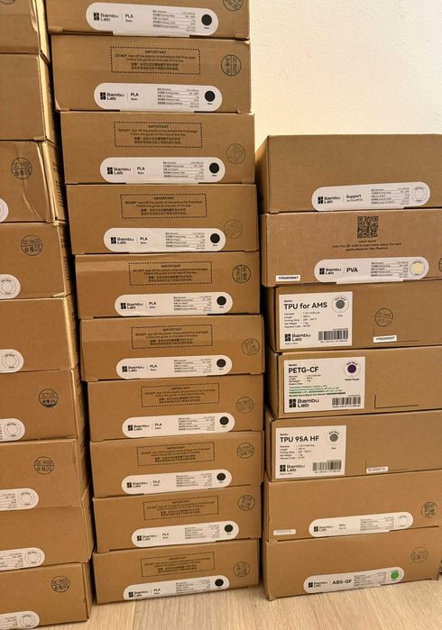 Filament Bambu Lab original diverse culori/materiale - imprimanta 3D