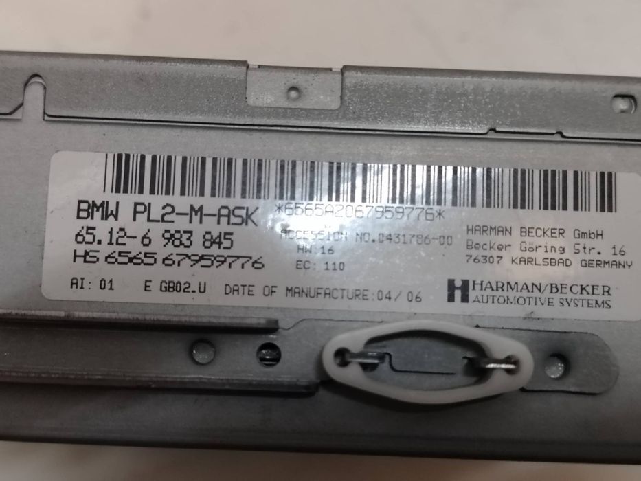 Display Idrive joystick Ccc E90 E91 E92 Seria 3 E87