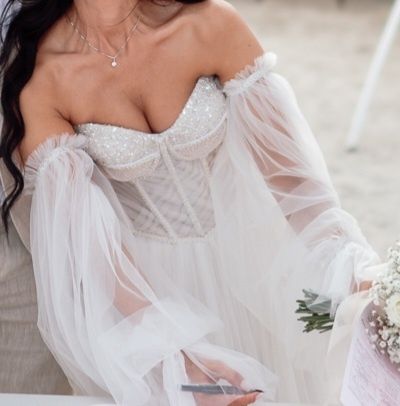 Rochie mireasa boho
