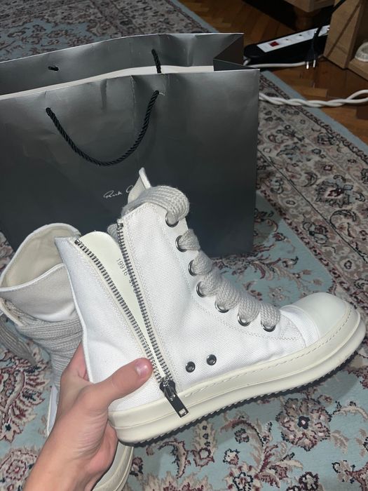 Rick owens ramones jumbo lace