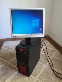 Pc intel i3 3.4GHz si Monitor LG