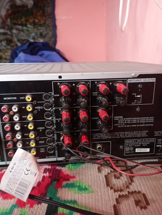 Vand amplituner Sony amplificator JVS boxe AKAI  și boxe Cat