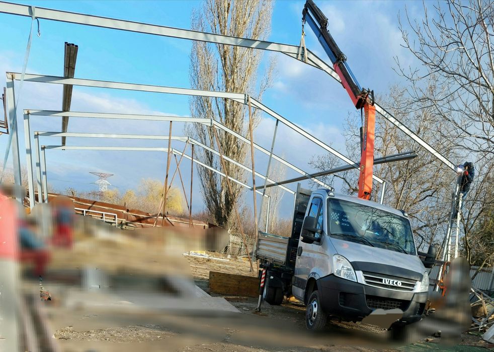 Transport marfa cu macara