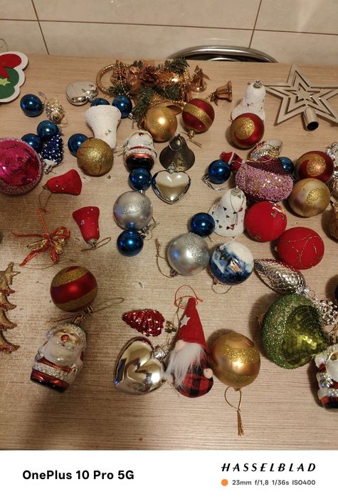 Vând set complet ornare brad craciun