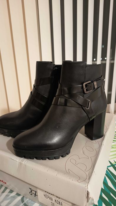 Боти естествена кожа, Бата, номер 36