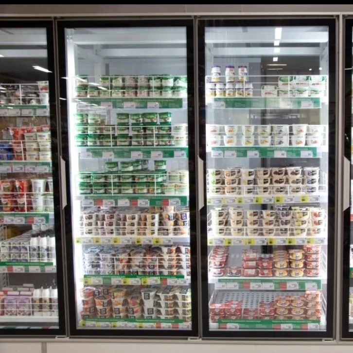 Холодильные камеры стеклянные фронт для магазинов горки витрины