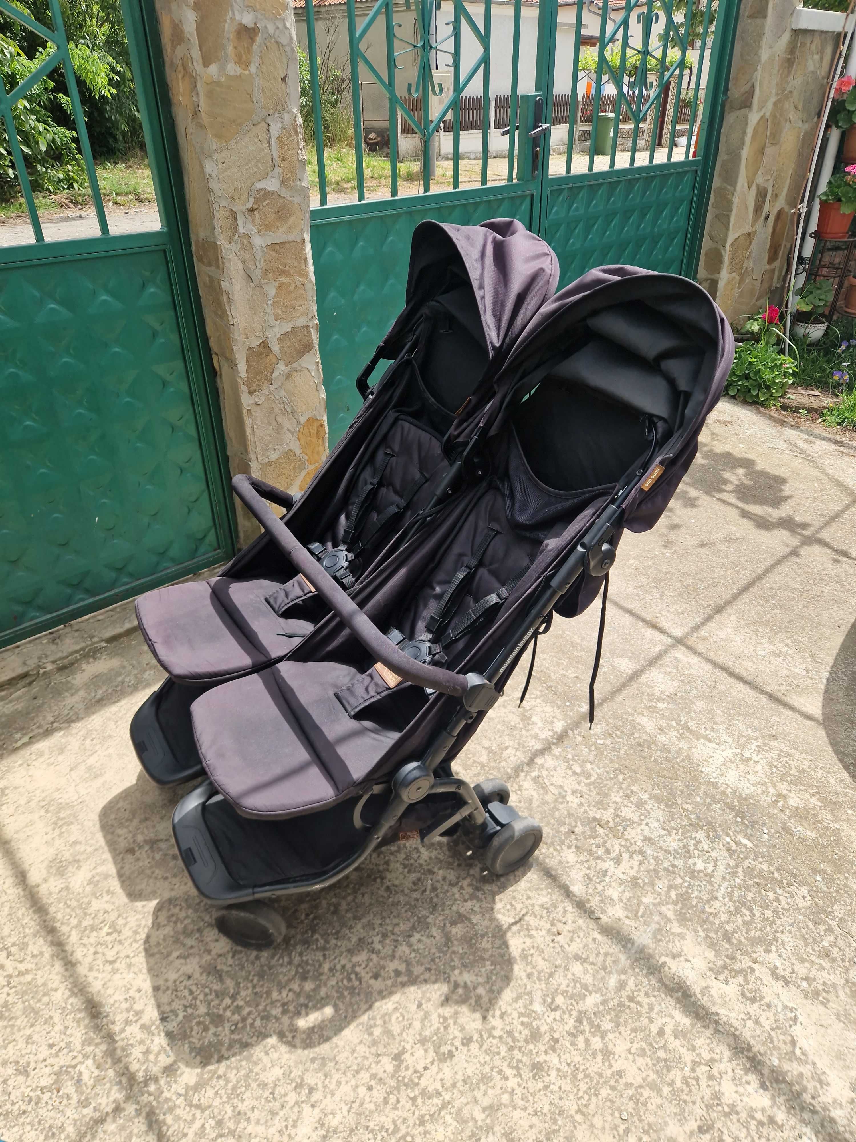 Детска Количка за близнаци Mountain Buggy Nano DUO