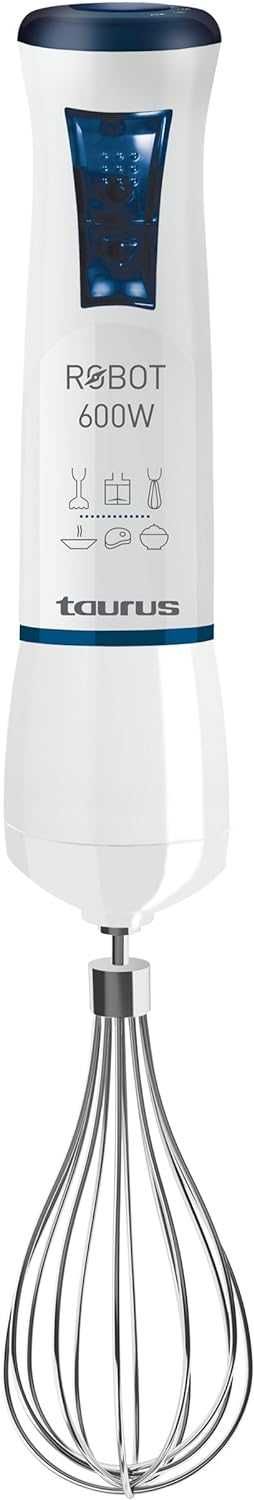 Ръчен пасатор 3 в 1 Taurus Robot 600 Plus Inox, 600W, 20 скорости