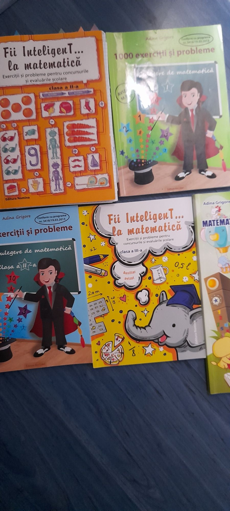 Culegeri și caiete de matematică