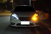Set 2 Benzi Led DRL Lumini de Zi cu Semnalizare Dinamica 30/45/60cm