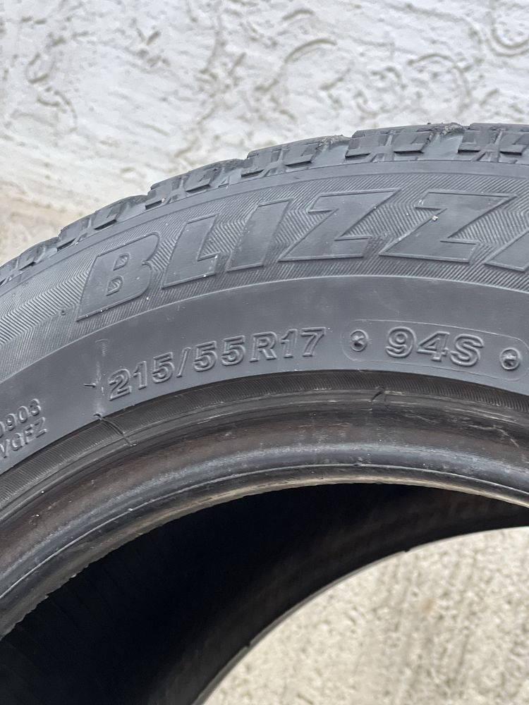 Продам Летняя/Зимняя Резина Bridgestone 215/55/R17