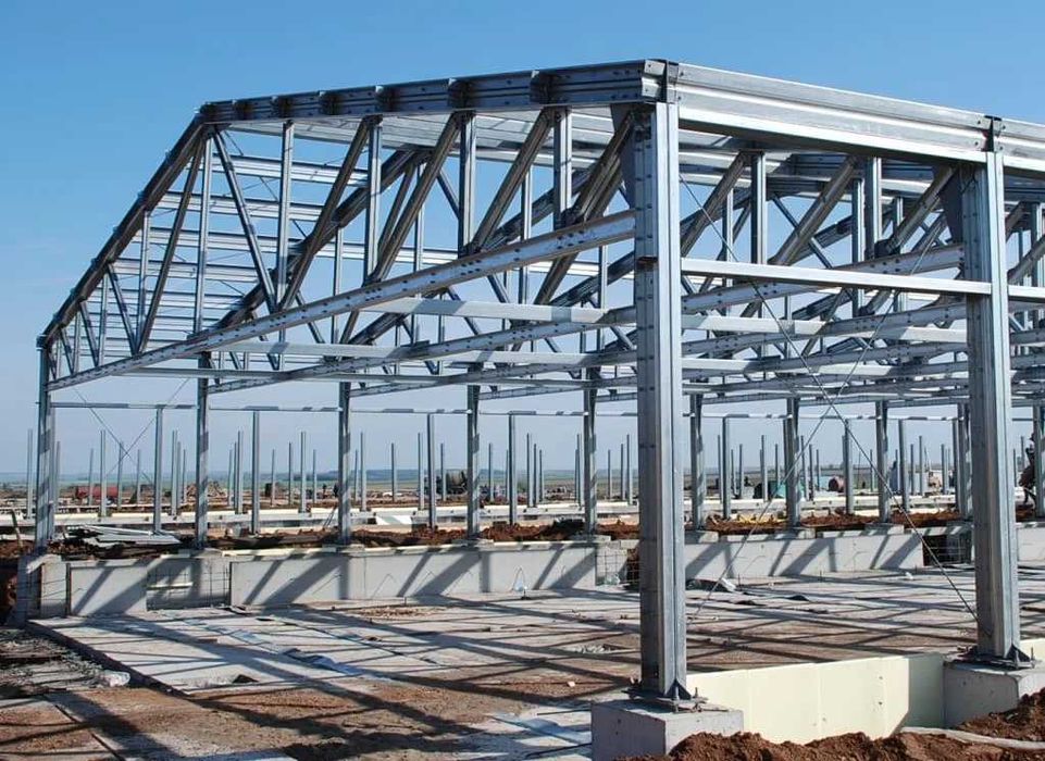 Изготовление - монтаж металлоконструкций, металлокаркасов под ключ