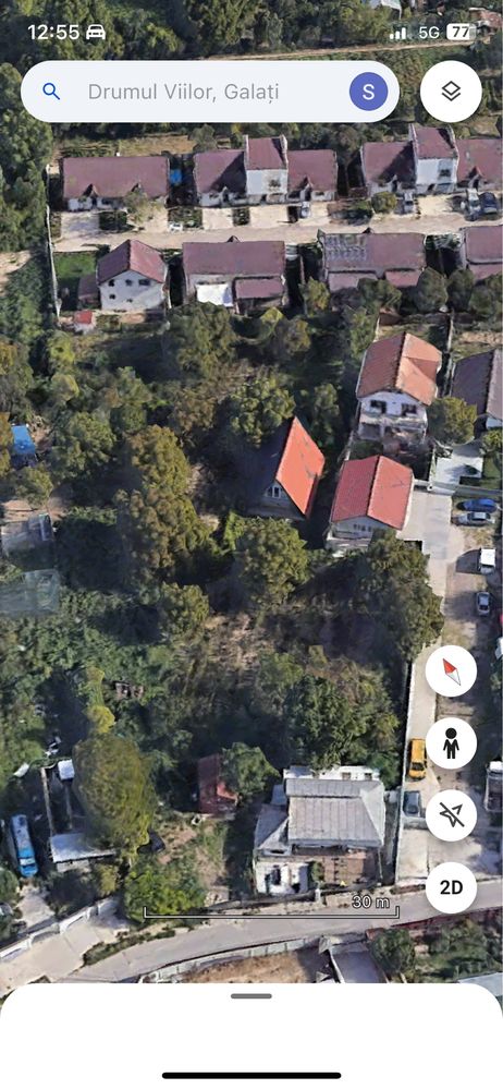 Teren intravilan constructie locuinta Galati Str Drumul Viilor