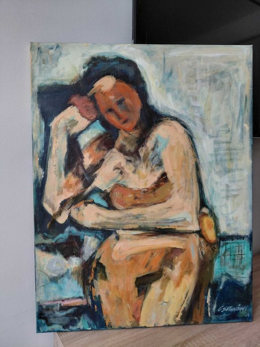 Tablou pictat pe pânză