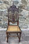 Scaune /rustic /vintage /lemn masiv/ terasa/ sculptate