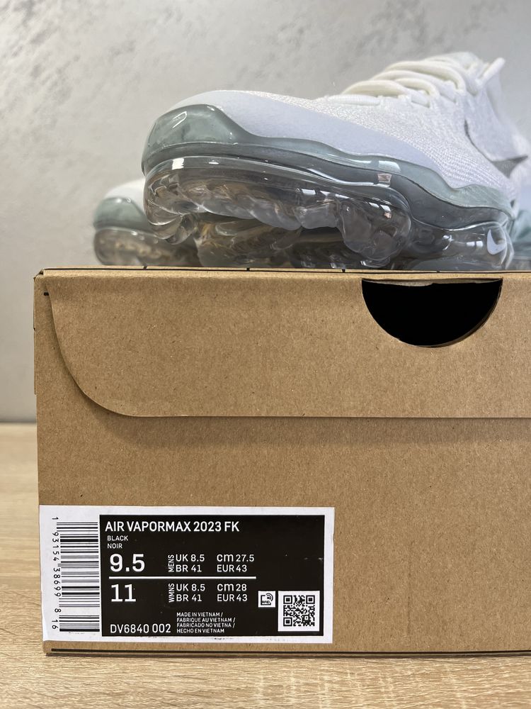 Nike Vapormax 2023 Flyknit White - 42, 44