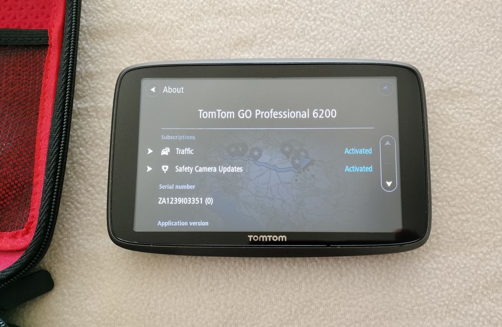 GPS TomTom Go Professional 6200