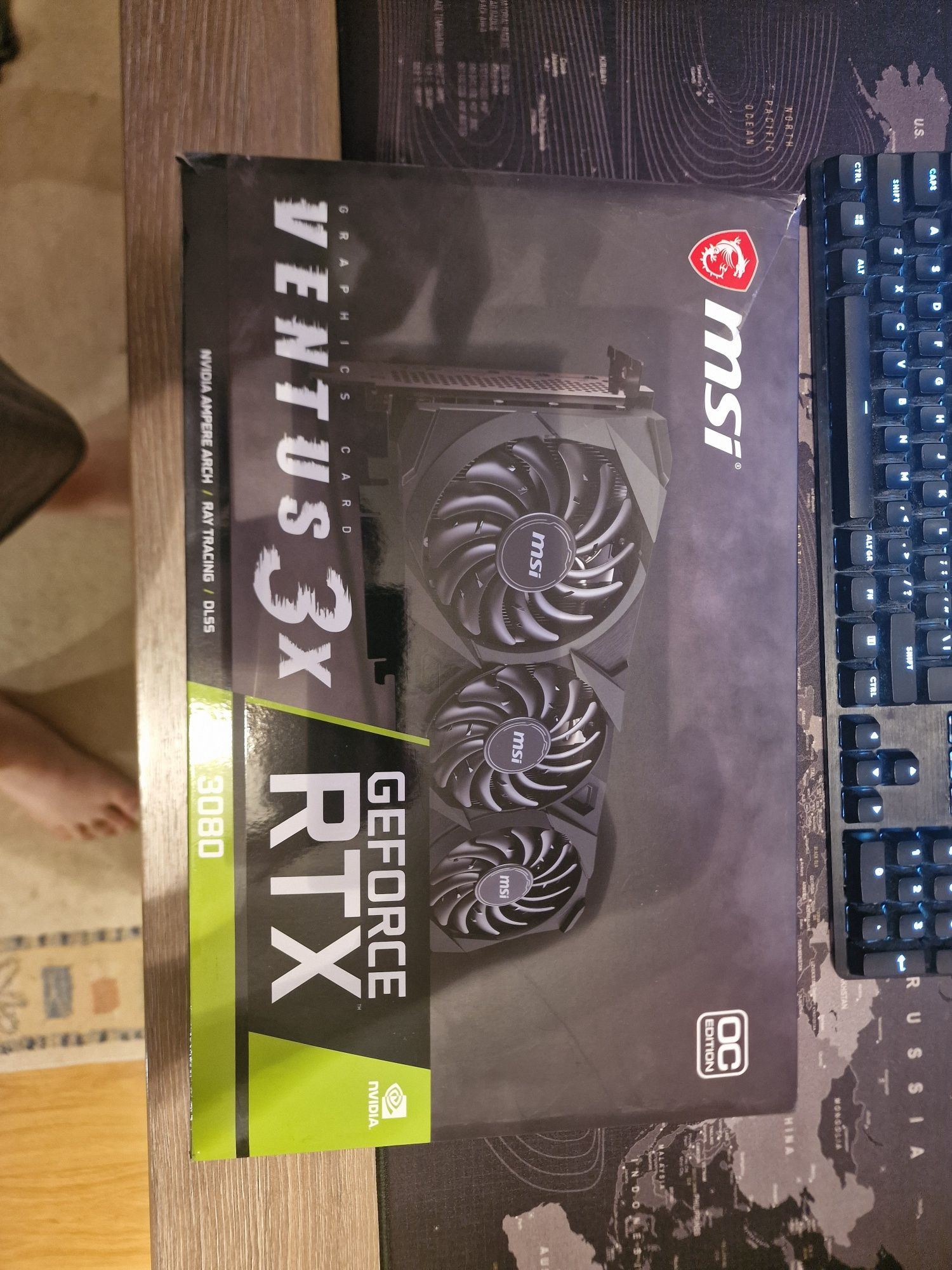 Nvidia RTX 3080 10GB MSI Ventus 3