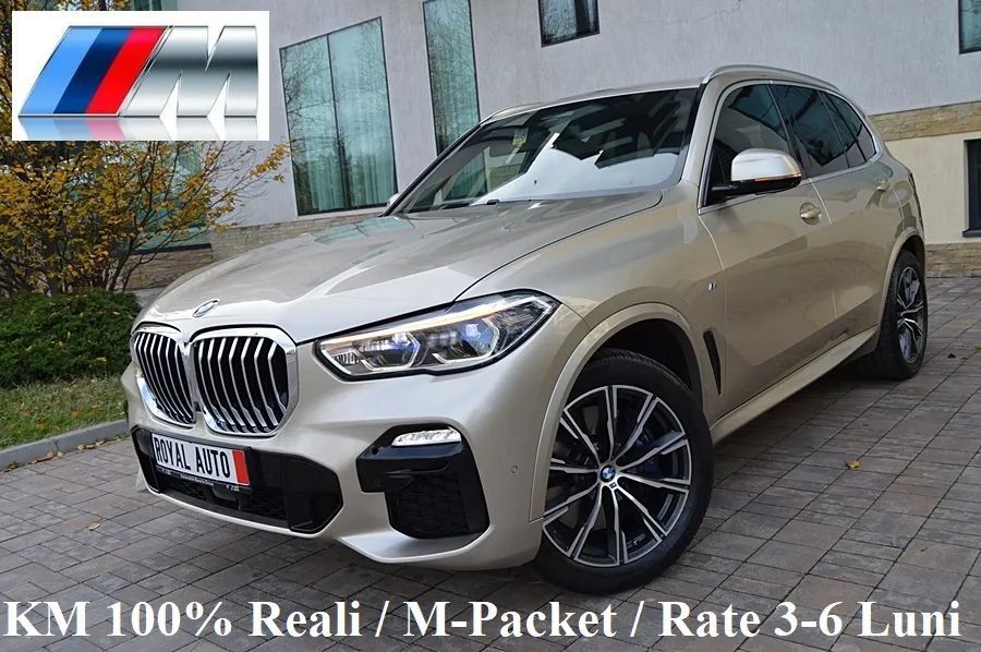 BMW X5 KM 100% Reali / M-Packet / Rate 3-6 Luni