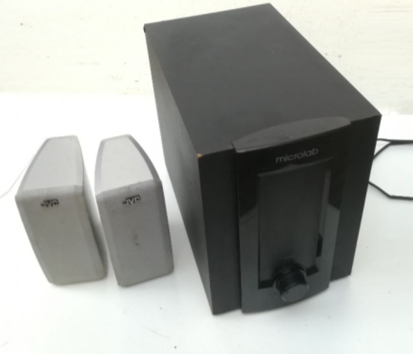 Аудио система 2.1 Microlab M310 + JVC буфер с колонки