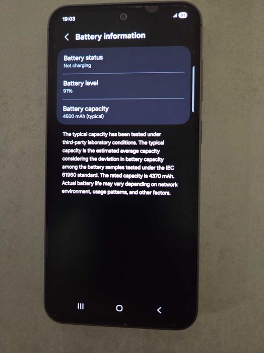 Samsung S23 FE 128GB Graphite