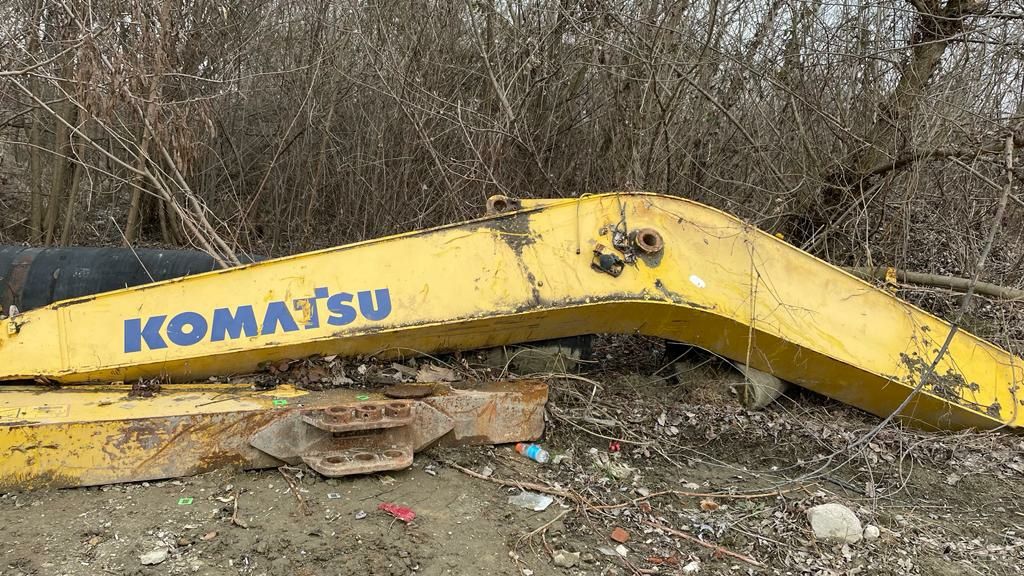 Vand braț excavator